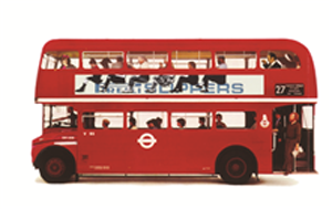 London Bus Advert_Pirelli slippers_1962
