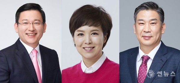 사진 왼쪽부터 국민의힘 김형동 의원(경북 안동·예천), 김은혜 의원(성남·분당갑), 최승재 의원(비례대표)