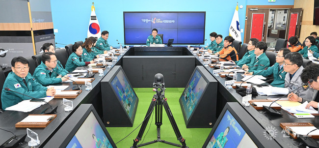경북도 의료 집단행동 대응 중앙재난안전대책본부 회의